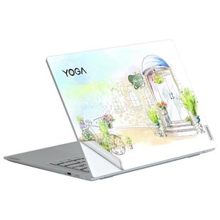 适用Yoga联想Slim7Carbon14ACN6笔记本13S电脑C外壳2021ARH炫彩IdeaPad2022贴纸PRO机身flex5保护膜ITL05定制