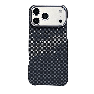 超薄微浮雕碳纤维纹适用于iPhone17promax手机壳新款凯夫拉纹苹果17Air半包散热三包防摔15/16pro强磁吸磨砂
