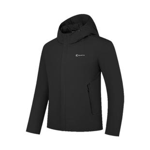 乔丹被窝羽绒服男士冬季新款保暖宽松连帽休闲防寒防风防泼水外套