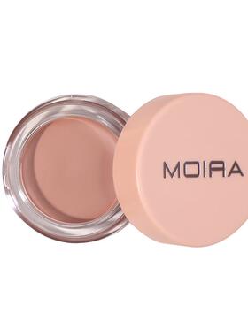 Moira 2合1单色眼影膏眼部打底膏轻薄持久防水哑光多用眼线