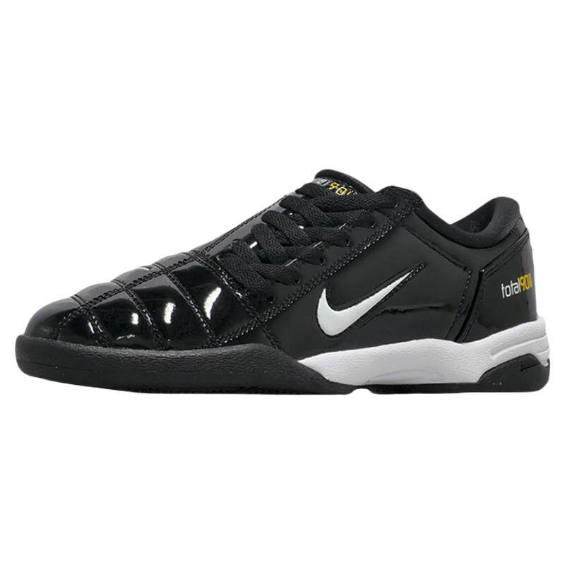Nike耐克T90 SP男女复古黑漆皮低帮运动休闲鞋足球鞋HJ9351-001