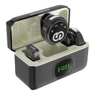 森然纽扣无线领夹麦克风户外直播拍视频游戏直播声卡直播带货设备