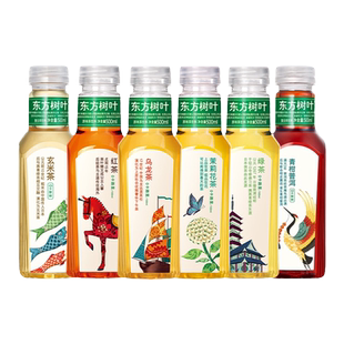 【天猫u先】农夫山泉东方树叶红茶乌龙茶饮料无糖0糖0卡0脂茶饮料