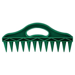 快速播种打孔器土壤打孔园艺种子间隔工具蔬菜植物农用耙子神器