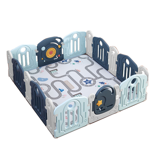 贝易儿童游戏围栏室内家用婴儿防护栏爬行垫宝宝安全栅栏地上学步