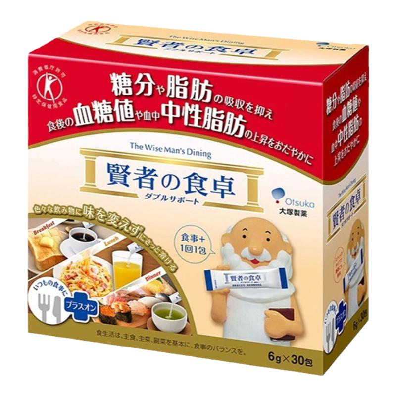 日本直邮herb健康本铺贤者食桌膳食纤维素抑制糖分6g*30包