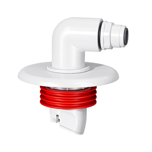 扫地机器人下水地漏接头专用三通石头云鲸科沃斯3分排水管道配件