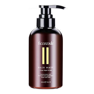 ficcecode菲诗蔻生姜洗发水发膜中小样80ml官方玻尿酸发油