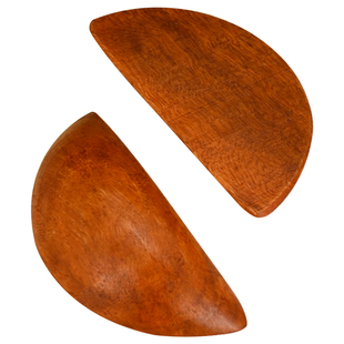 桃木圣杯家用佛堂圣卦阴阳杯潮汕掷杯圣筶卜月牙杯闽南胜杯妈祖杯