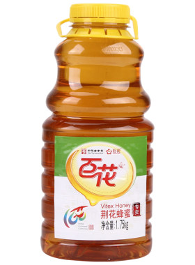 百花蜂蜜纯正天然荆条荆花自家养