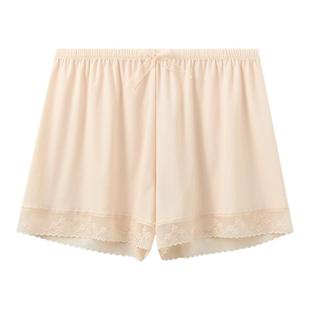 三福女中腰包臀内裤 宽松花边防走光安全裤透气平角裤497843