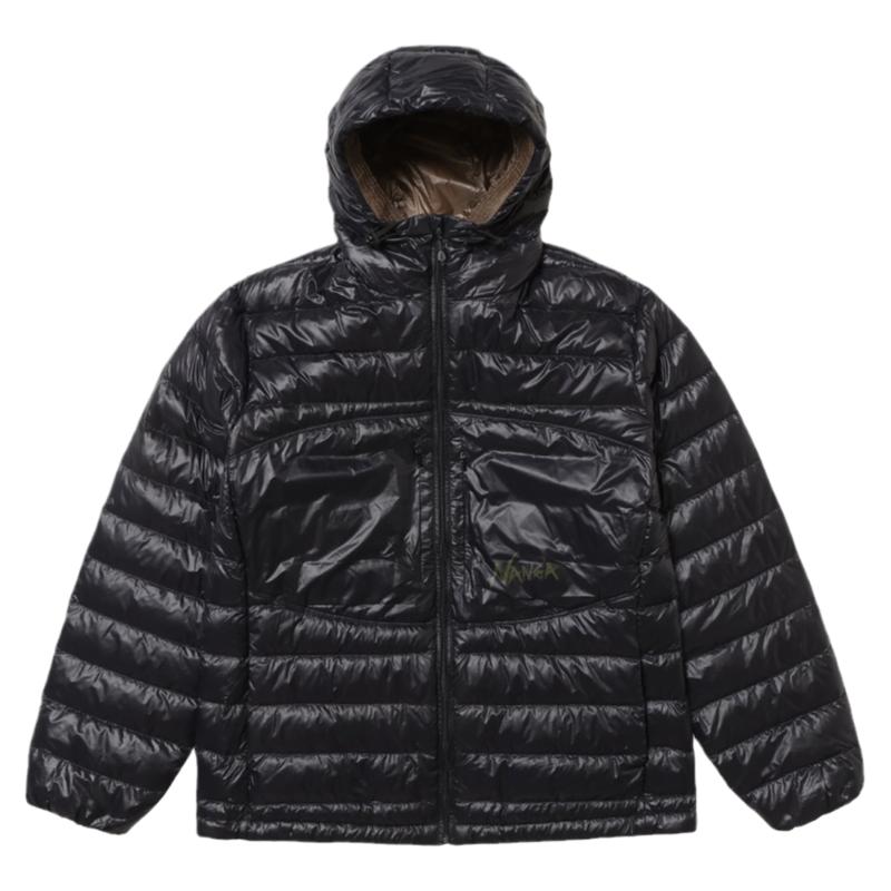 日本NANGA新款轻量级西班牙鸭绒附带收纳袋保暖抗寒防泼水羽绒服