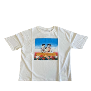 BTTJOB  x 3125c系陈冠希面具短袖 # EDC MASK T-SHIRT（WHITE）