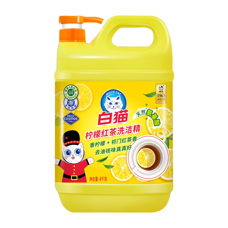 红茶洗洁精8斤柠檬香型