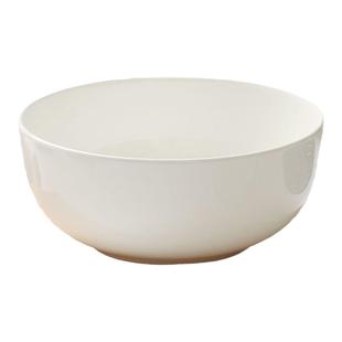 严选高档骨瓷碗纯白面碗家用吃面大汤碗陶瓷碗釉下彩食品级大海碗