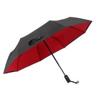 雨景全自动雨伞折叠双层防风男女学生超大双人商务加固三折晴雨伞