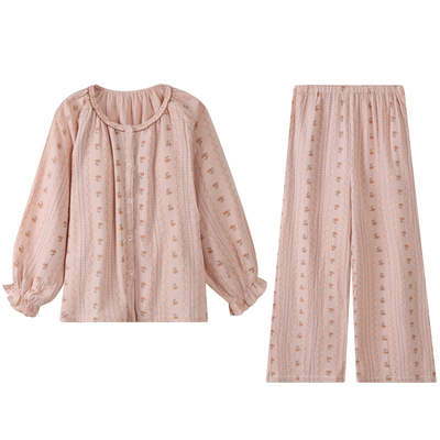 浪莎睡衣女纯棉吸汗月子服