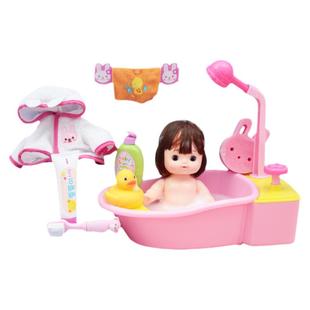 mimiworld儿童过家家正品玩具厨房洗澡仿真娃娃女孩生日节日礼物
