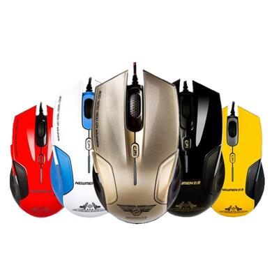 有线游戏鼠标网吧电竞USB接口