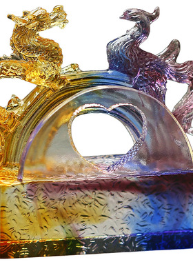 新婚礼物高档结婚记念礼品龙凤