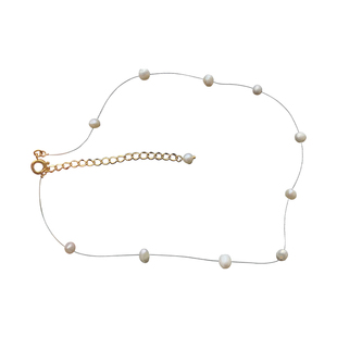 挽里饰品|天然珍珠鱼线项链女款chocker轻奢2025新款颈链配饰首饰