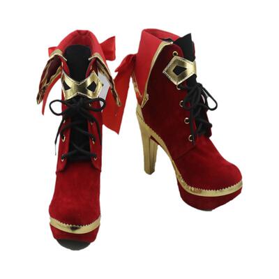 Fate/Extella  尼禄 cosplay鞋 cos鞋来图定做