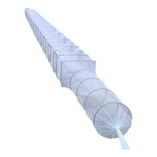 虾笼渔网捕鱼网专用折叠抓鱼捕鱼龙虾网笼加厚黄鳝捕鳝笼鱼网笼白