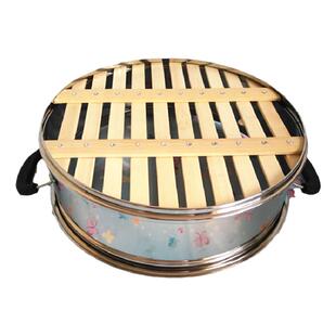 炒锅多星锅电锅竹底锅笼屉蒸笼蒸层蒸格蒸架不锈钢一体笼篦子包邮