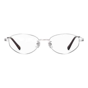 GM眼镜框超轻钛架书呆子女明星同款防蓝光平光镜可配近视度数ZRN