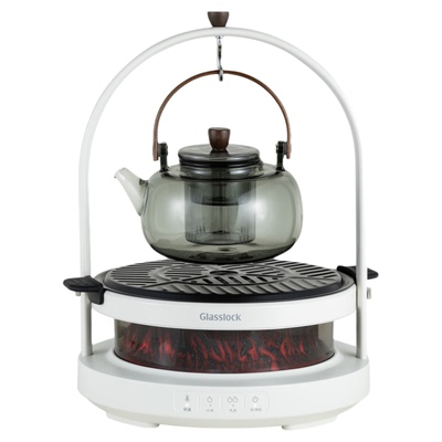 Glasslock盖朗电陶炉煮茶炉家用新款小型迷你全玻璃煮茶养生壶