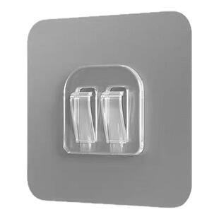 免打孔挂钩置物架强力粘胶卡扣吸盘强力承重厨房浴室墙壁无痕粘贴