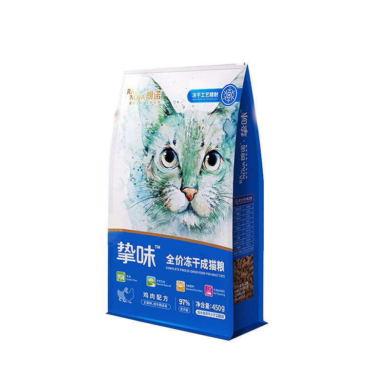 朗诺主食冻干猫粮鸡肉牛肉三文鱼