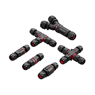 防水连接器水下接线器地埋电线接头三通TY型直通型电缆接线柱三芯