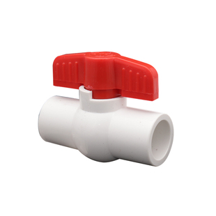 PVC球阀给水管活接阀门开关20 25 塑料鱼缸管件胶水接头水管配件