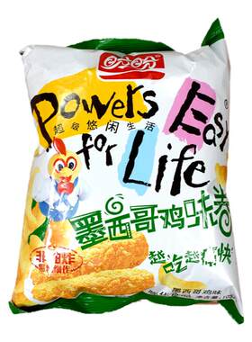 盼盼麦香鸡味块薯片充饥夜宵