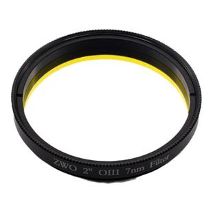 ZWO Ha SII OIII2英寸窄带滤镜 深空摄影天文滤镜带框 提高对比度