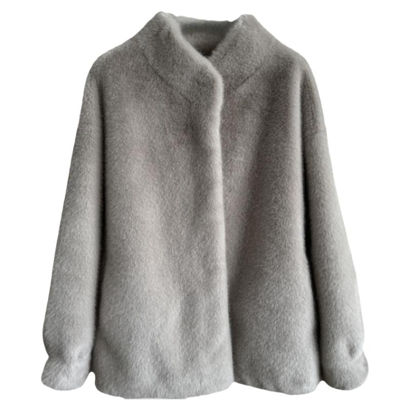 皮草毛毛外套皮毛一体女款新款爆款环保冬季海宁毛茸茸妈妈