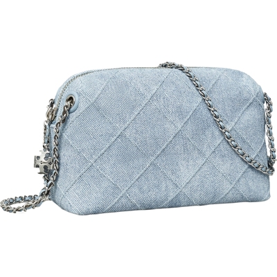 【提前享】TORY BURCH 汤丽柏琦 FLEMING 丹宁斜挎包女包 174506