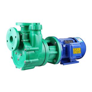 济亨FPZ耐酸碱化工泵耐腐蚀自吸泵塑料离心泵380v防腐泵220v