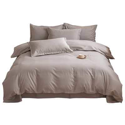 A类秋冬纯棉老粗布四件套三件套