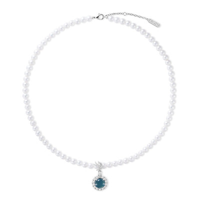 [新品]CIGALONG龙梓嘉飞燕翡翠项链耳钉戒指手链名角新中式珠宝