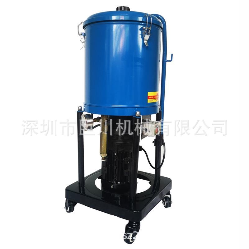 TI-20A搅拌式电动黄油加注机 高压润滑脂抽油泵 巨川电动黄油枪