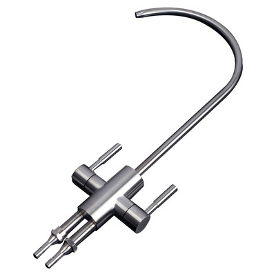 净水器2分304不锈钢双水龙头