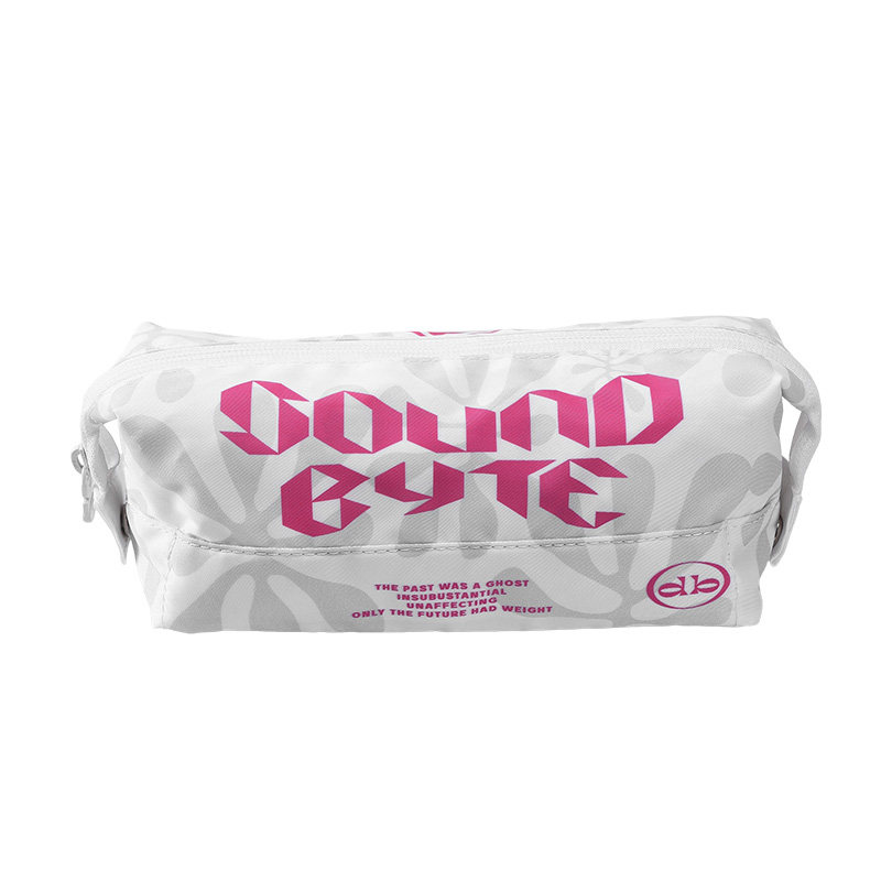 TIXX提叉叉 x soundbyte 潮流撞色文具盒日韩风高颜值学生笔袋