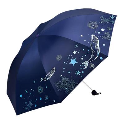 天堂伞防晒防紫外线太阳伞轻小便携折叠双人晴雨两用伞男女遮阳伞