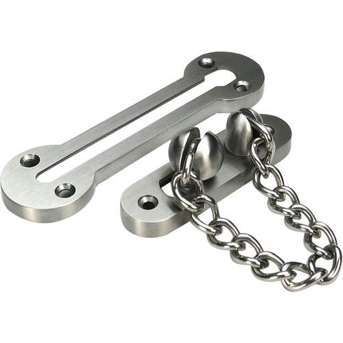 域堡 304不锈钢门内防盗链门链门扣防盗扣安全链门栓防盗链锁