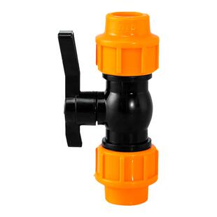 pe球阀免热熔水管快速接头活接头4分6分25一寸32配件塑料阀门开关