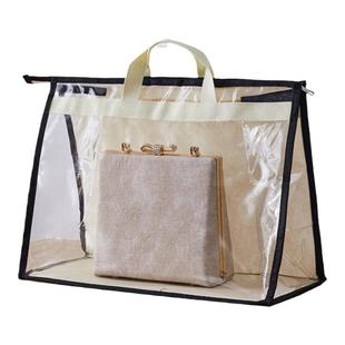 透气防潮包包防尘袋衣柜密封皮包保护整理收纳袋透明挂袋收纳神器