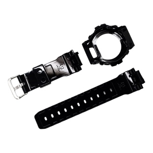 适配卡西欧DW-6900NB/SN亮面 DW6930/6600 3230树脂表带表壳框