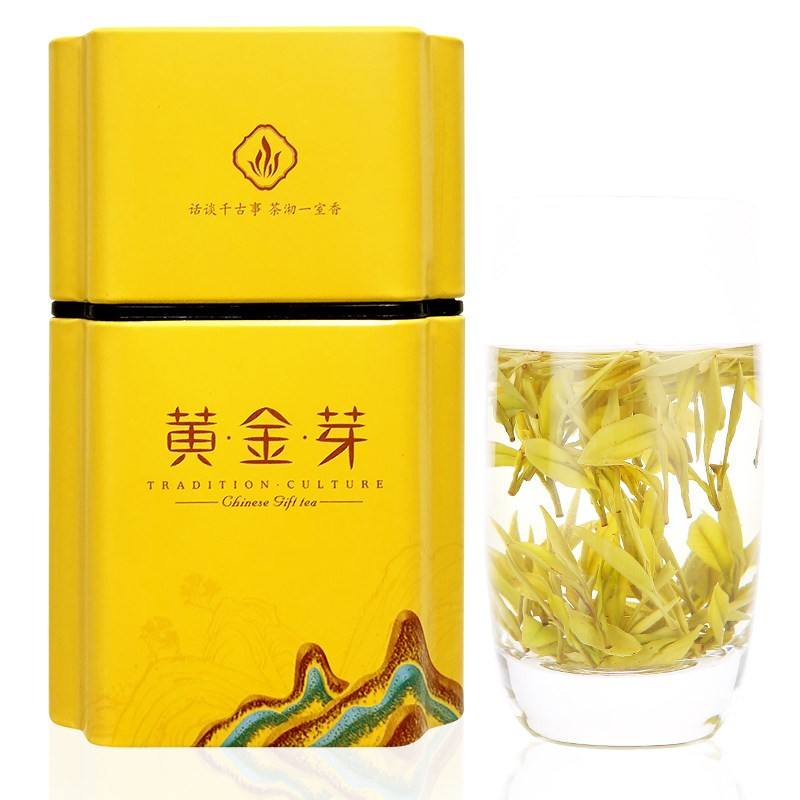 宋品特级黄金芽明前黄金叶2026新茶正宗茶叶白茶高山绿茶50克